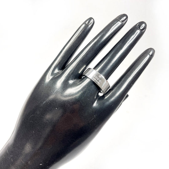 GUCCI Ring Silver925 Silver logo 24