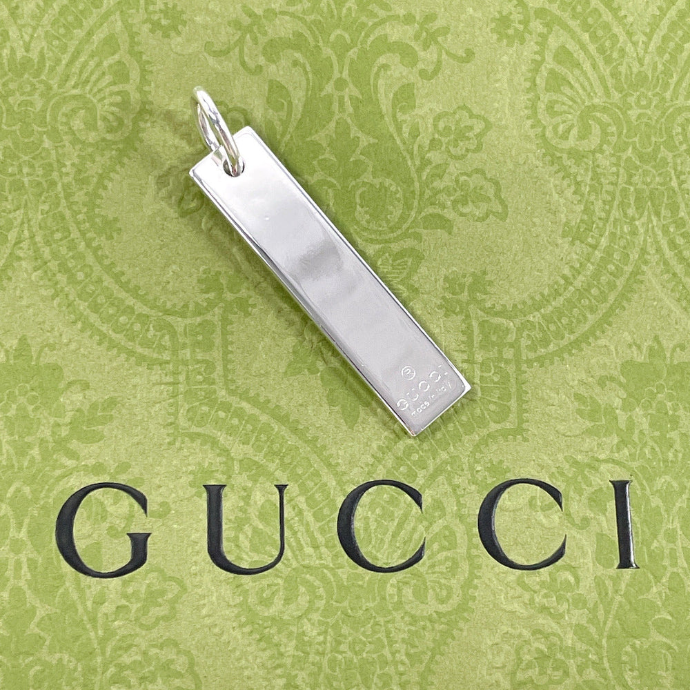 GUCCI Pendant top Silver925 Silver With logo