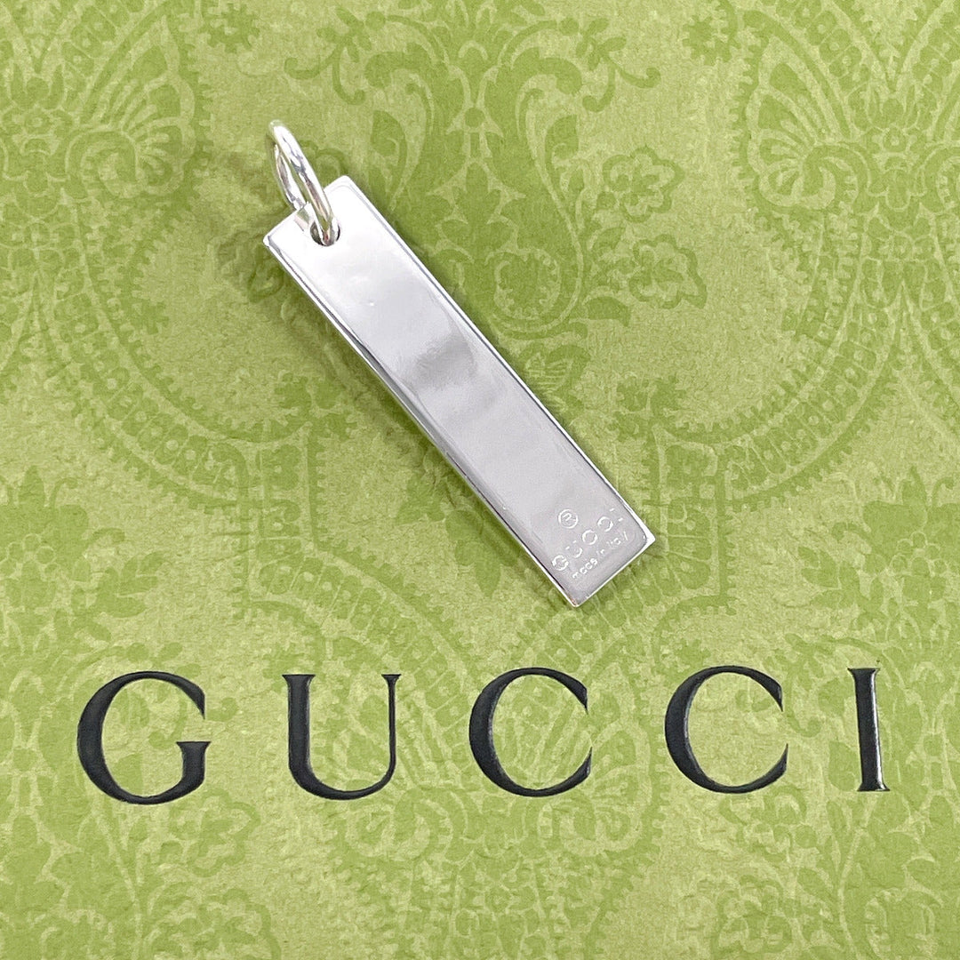 GUCCI Pendant top Silver925 Silver With logo