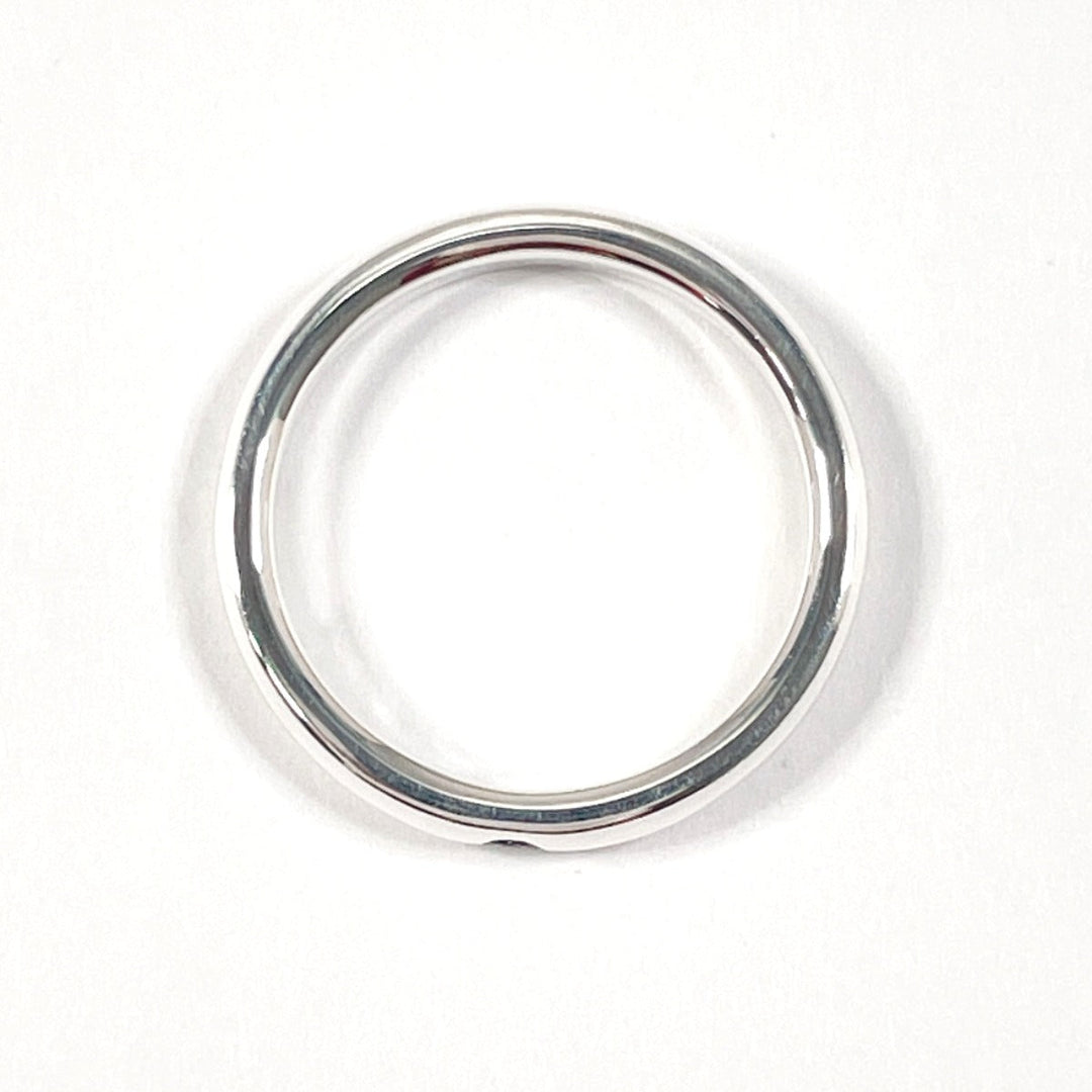 TIFFANY&Co. Ring Silver925, Emerald Silver El Saperetti Stacking band