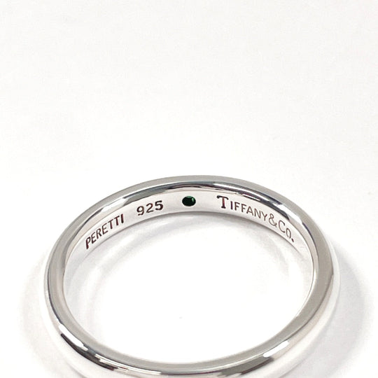TIFFANY&Co. Ring Silver925, Emerald Silver El Saperetti Stacking band