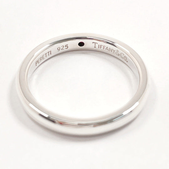 TIFFANY&Co. Ring Silver925, Ruby Silver El Saperetti Stacking band Women Used Authentic