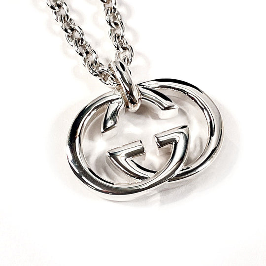 GUCCI Necklace Silver925 Silver GGSilver Brit Interlocking G