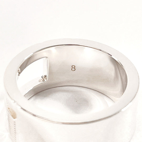 GUCCI Ring Silver925 Silver Branded Cutout G 8