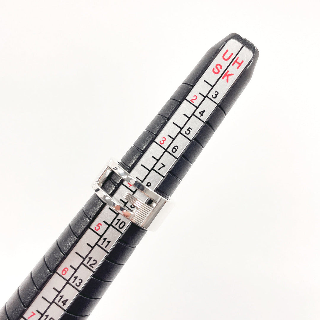 GUCCI Ring Silver925 Silver Branded Cutout G 8