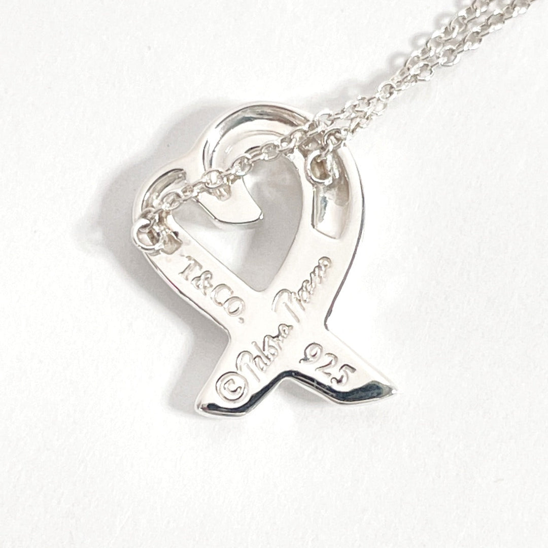 TIFFANY&Co. Necklace Silver925 Silver Paloma Picasso Loving heart Women Used Authentic