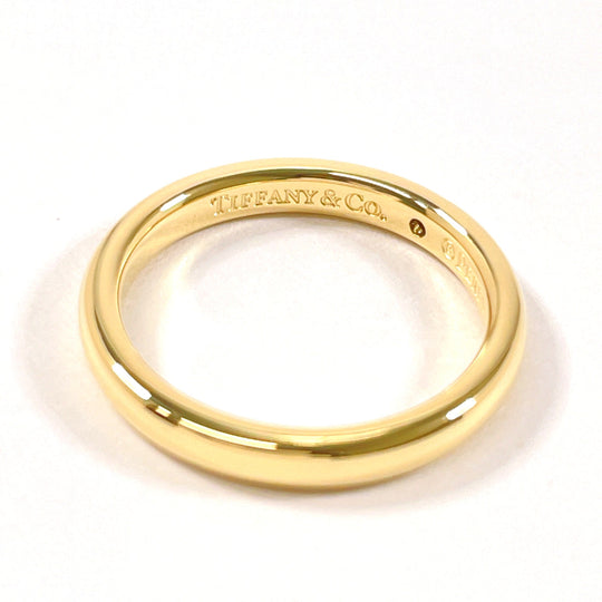 TIFFANY&Co. Ring K18 Yellow Gold, Diamond gold El Saperetti Stacking band ring Women Used Authentic