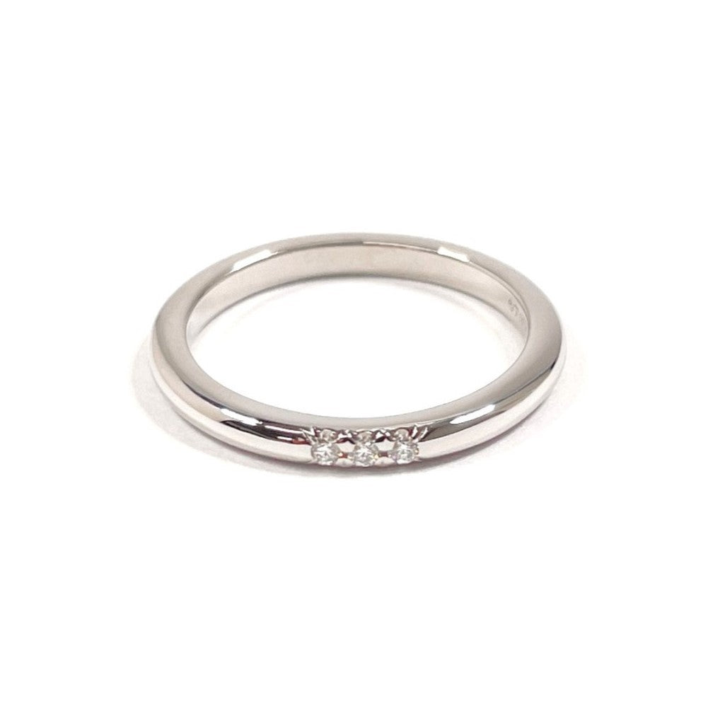 TIFFANY&Co. Ring Pt950Platinum, Diamond Silver Forever Wedding band ring