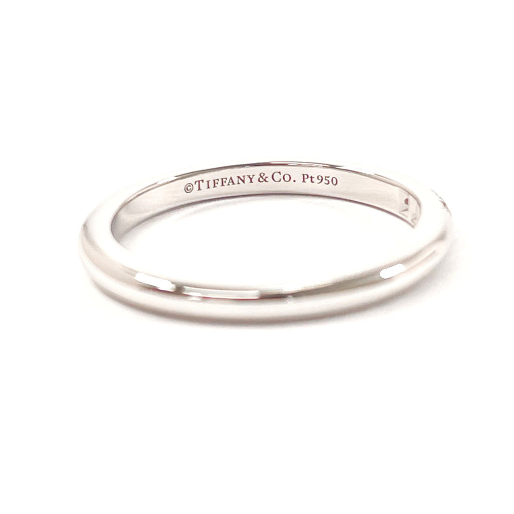 TIFFANY&Co. Ring Pt950Platinum, Diamond Silver Forever Wedding band ring