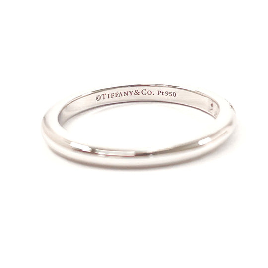 TIFFANY&Co. Ring Pt950Platinum, Diamond Silver Forever Wedding band ring
