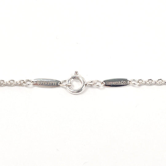 TIFFANY&Co. Necklace Silver925 Silver El Saperetti Double Open Heart Lariat