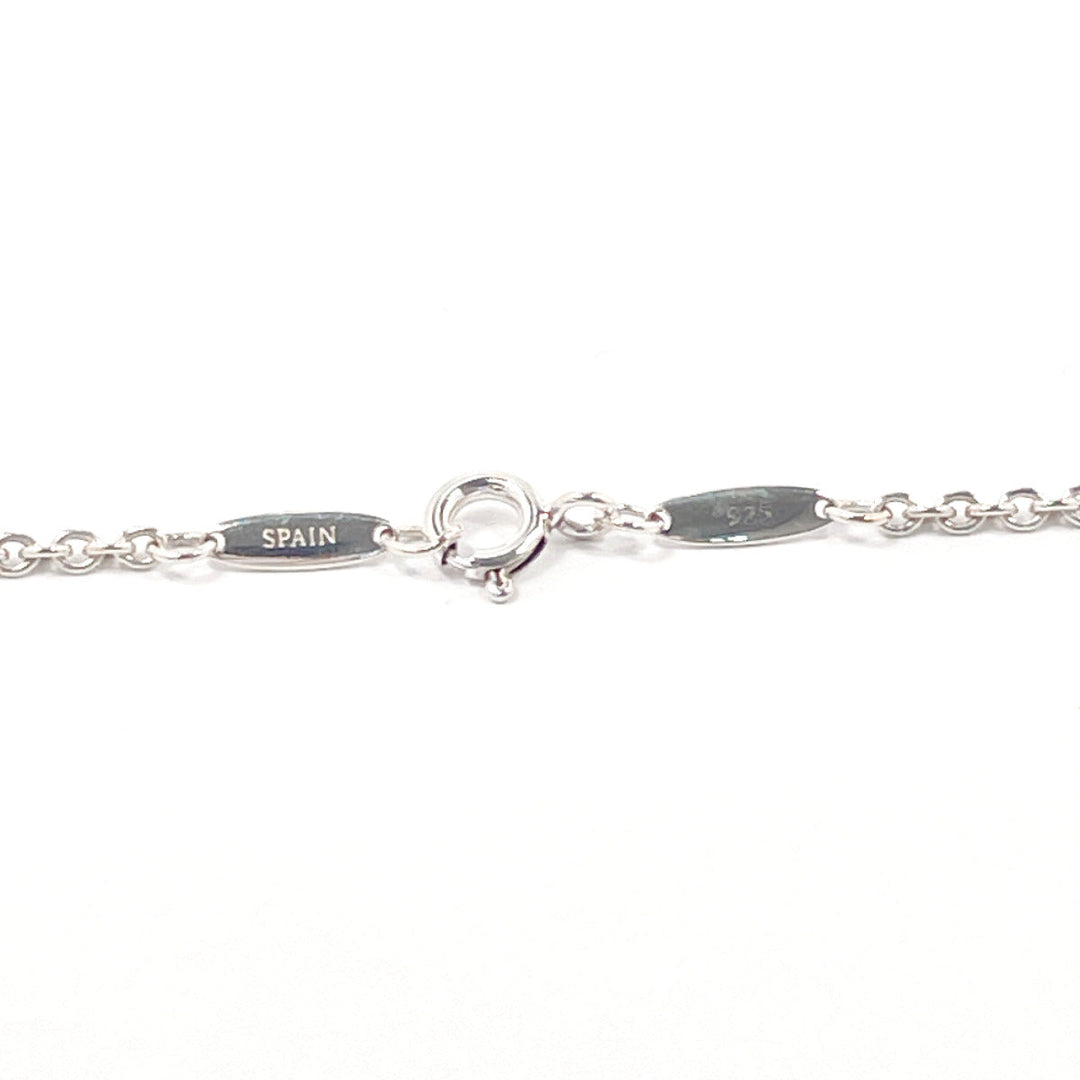 TIFFANY&Co. Necklace Silver925 Silver El Saperetti Double Open Heart Lariat