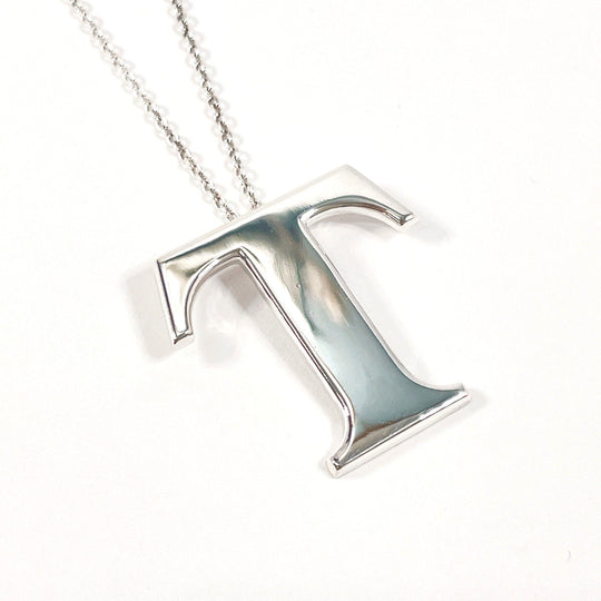 TIFFANY&Co. Necklace Silver925 Silver Long chain Symbol T