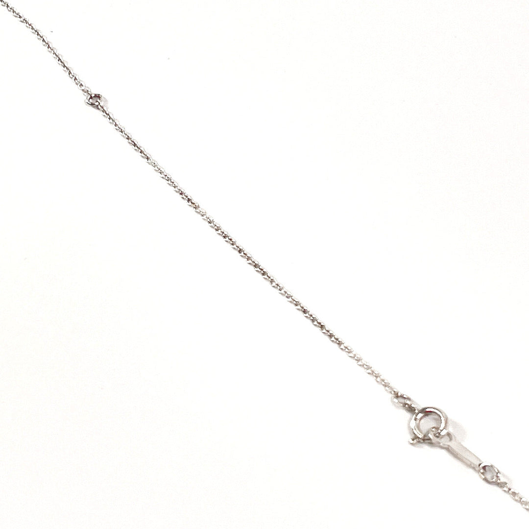 TIFFANY&Co. Necklace Silver925 Silver Long chain Symbol T