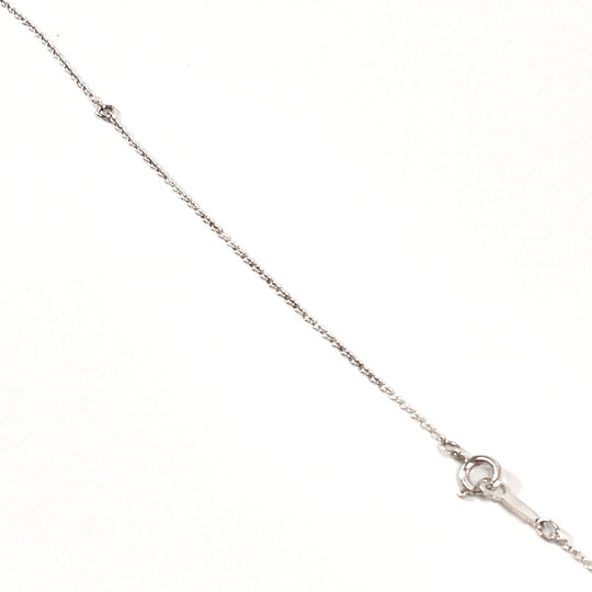 TIFFANY&Co. Necklace Silver925 Silver Long chain Symbol T