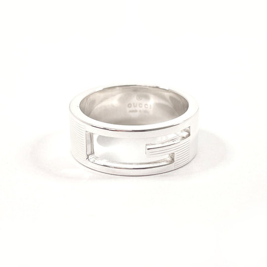 GUCCI Ring Silver925 Silver Branded Cutout G 15