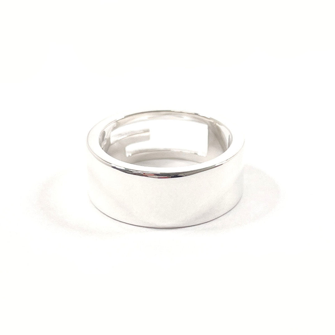 GUCCI Ring Silver925 Silver Branded Cutout G 15