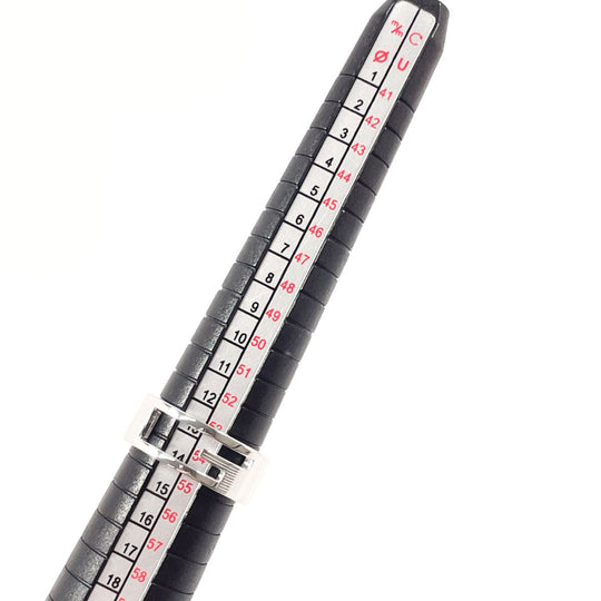 GUCCI Ring Silver925 Silver Branded Cutout G 15