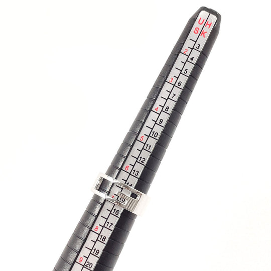 GUCCI Ring Silver925 Silver Branded Cutout G 15