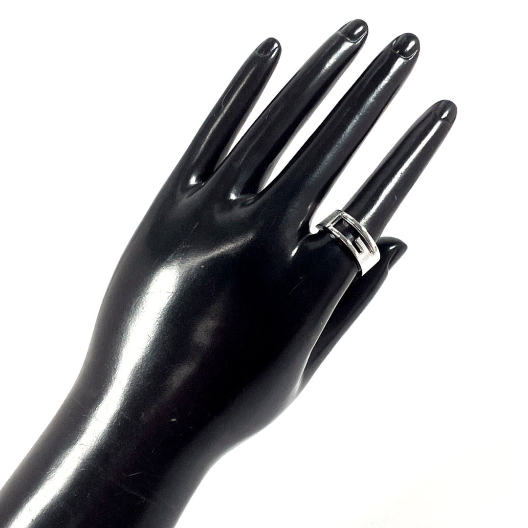 GUCCI Ring Silver925 Silver Branded Cutout G 15