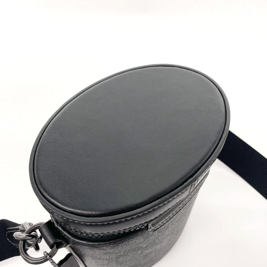 COACH Shoulder Bag C9843 PVC, Leather black Signature