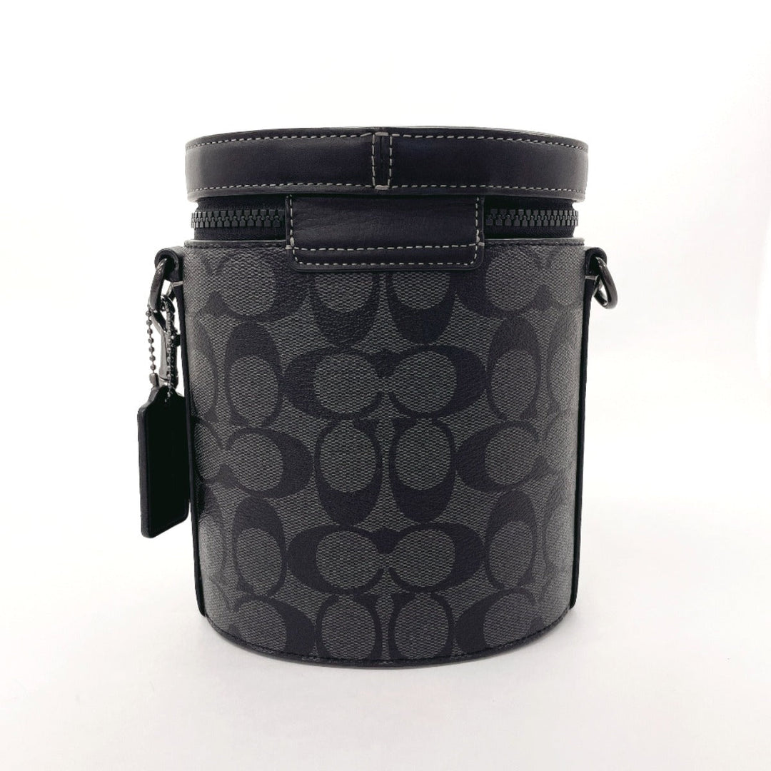 COACH Shoulder Bag C9843 PVC, Leather black Signature