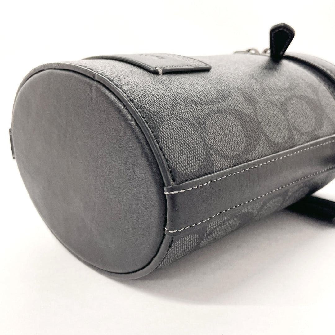 COACH Shoulder Bag C9843 PVC, Leather black Signature