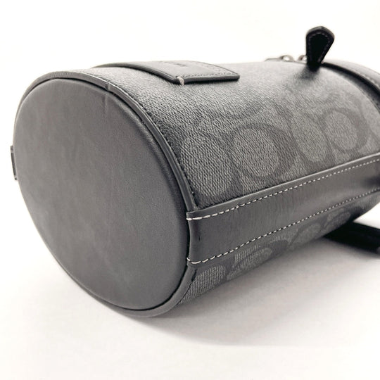 COACH Shoulder Bag C9843 PVC, Leather black Signature