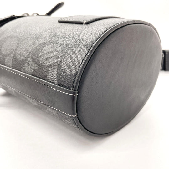 COACH Shoulder Bag C9843 PVC, Leather black Signature