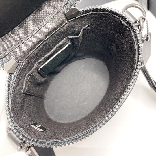 COACH Shoulder Bag C9843 PVC, Leather black Signature