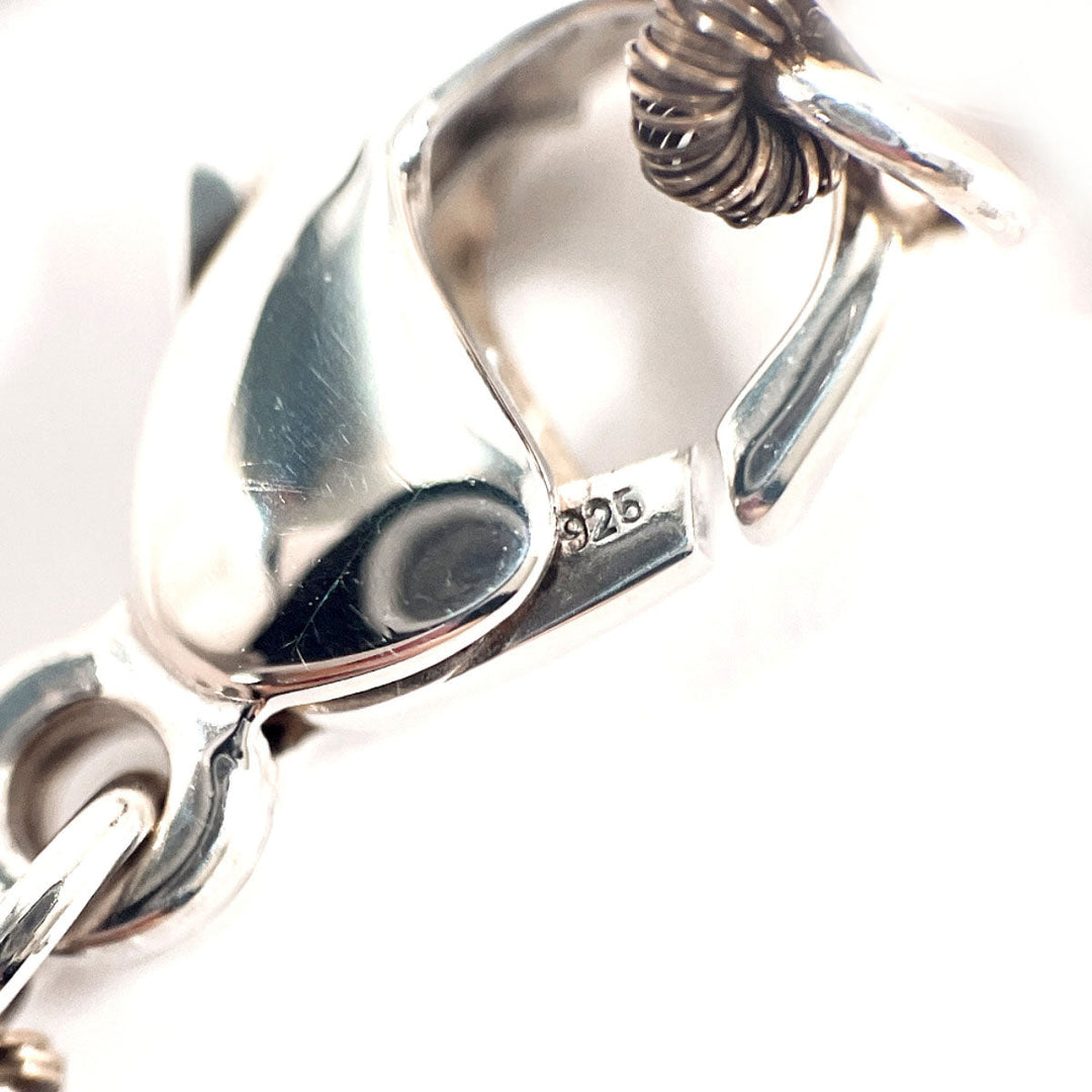 TIFFANY&Co. bracelet Silver925, Rose Quartz pink heart knock