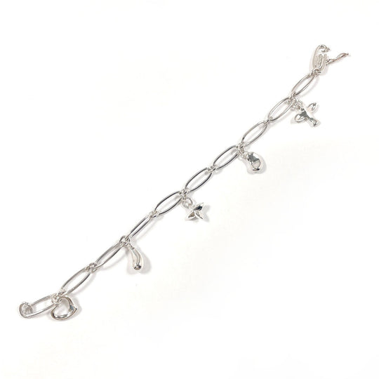 TIFFANY&Co. bracelet Silver925 Silver El Saperetti 5 charm