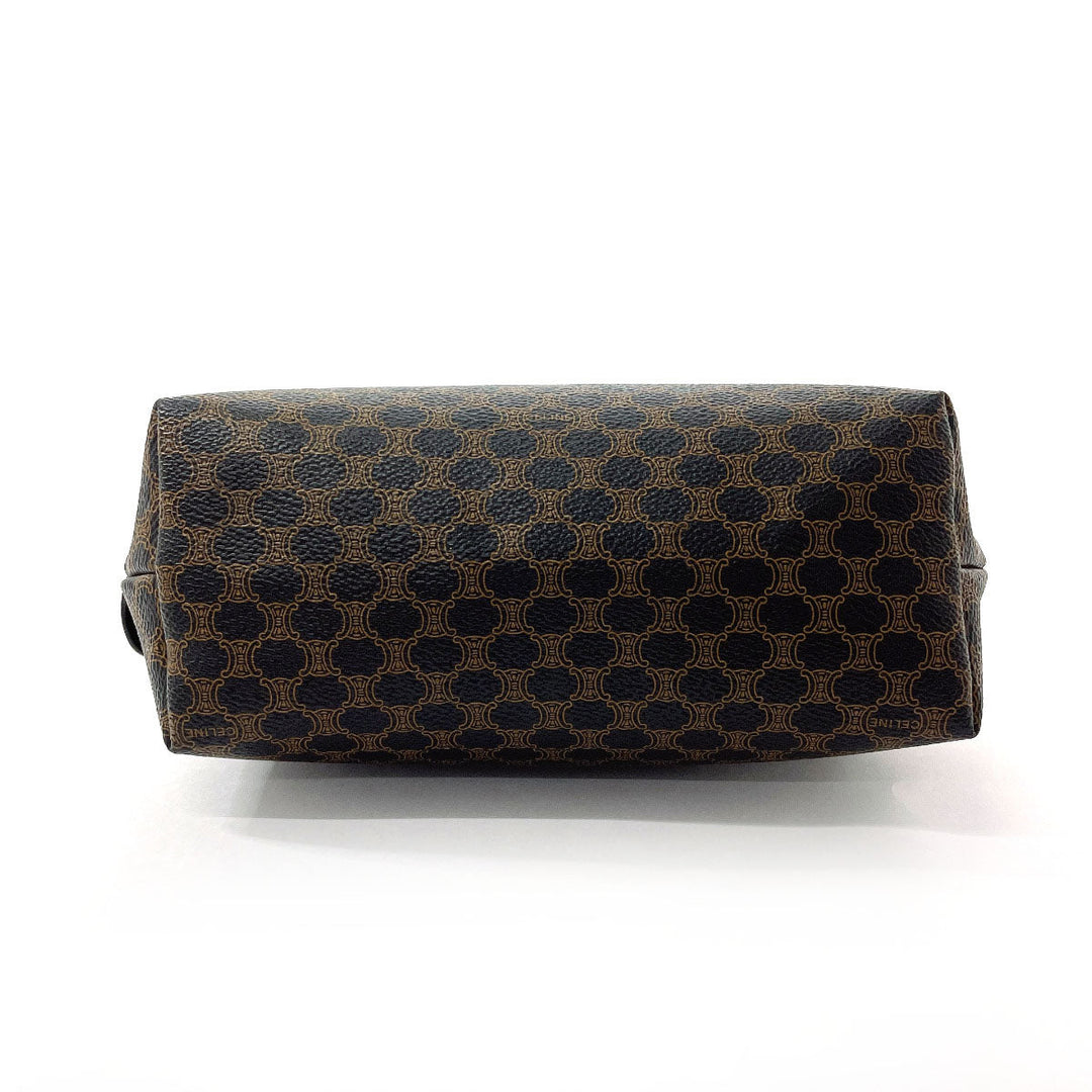 CELINE Pouch PVC black Macadam