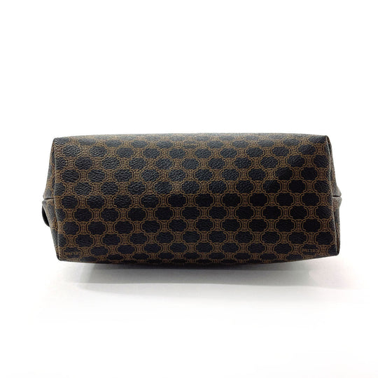 CELINE Pouch PVC black Macadam