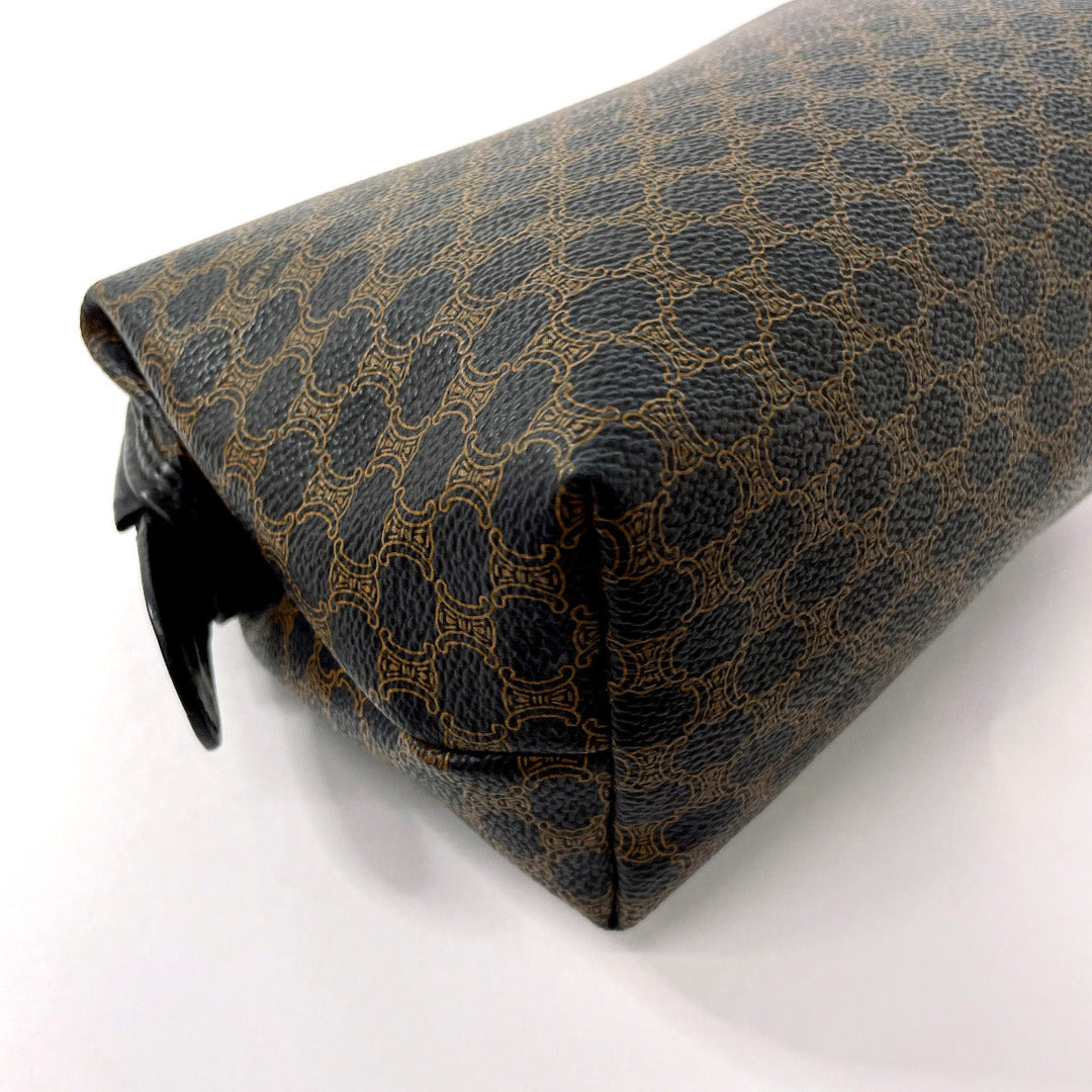 CELINE Pouch PVC black Macadam