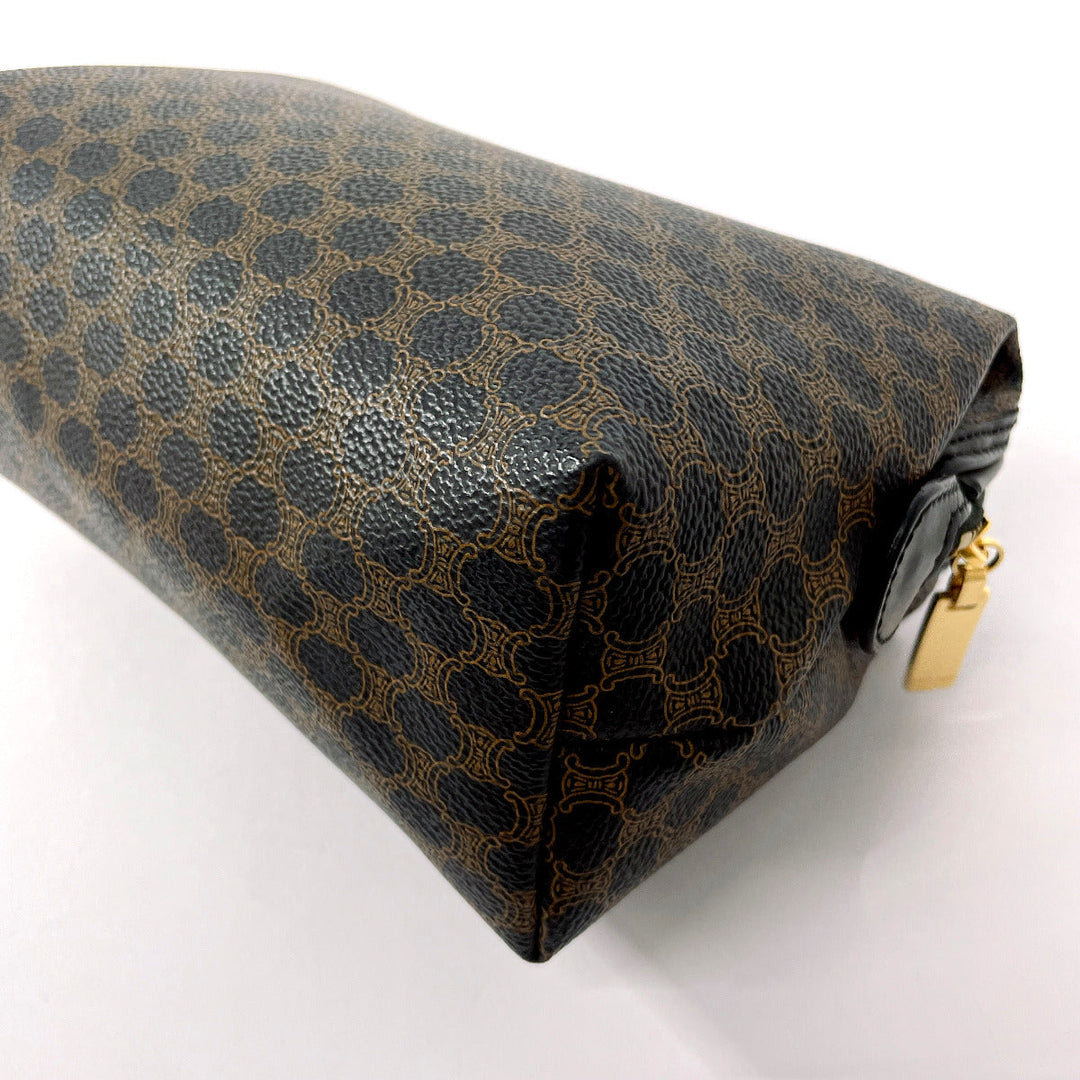 CELINE Pouch PVC black Macadam