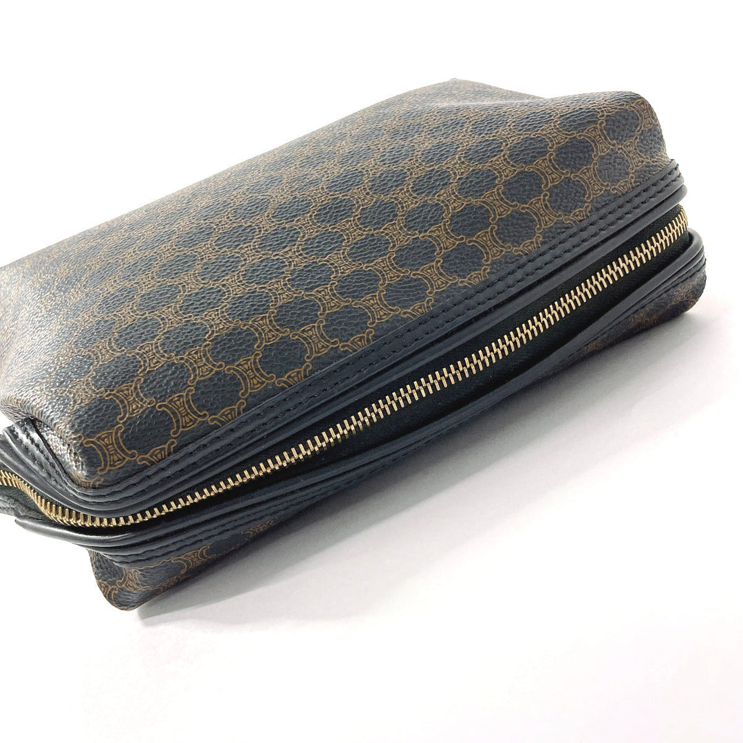 CELINE Pouch PVC black Macadam