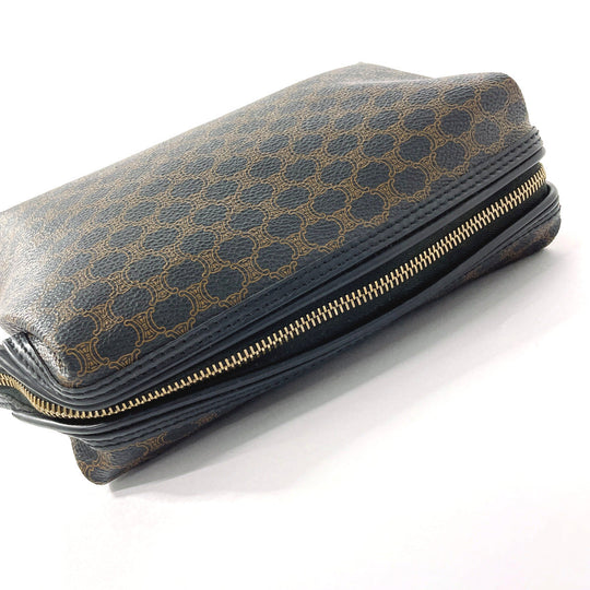 CELINE Pouch PVC black Macadam
