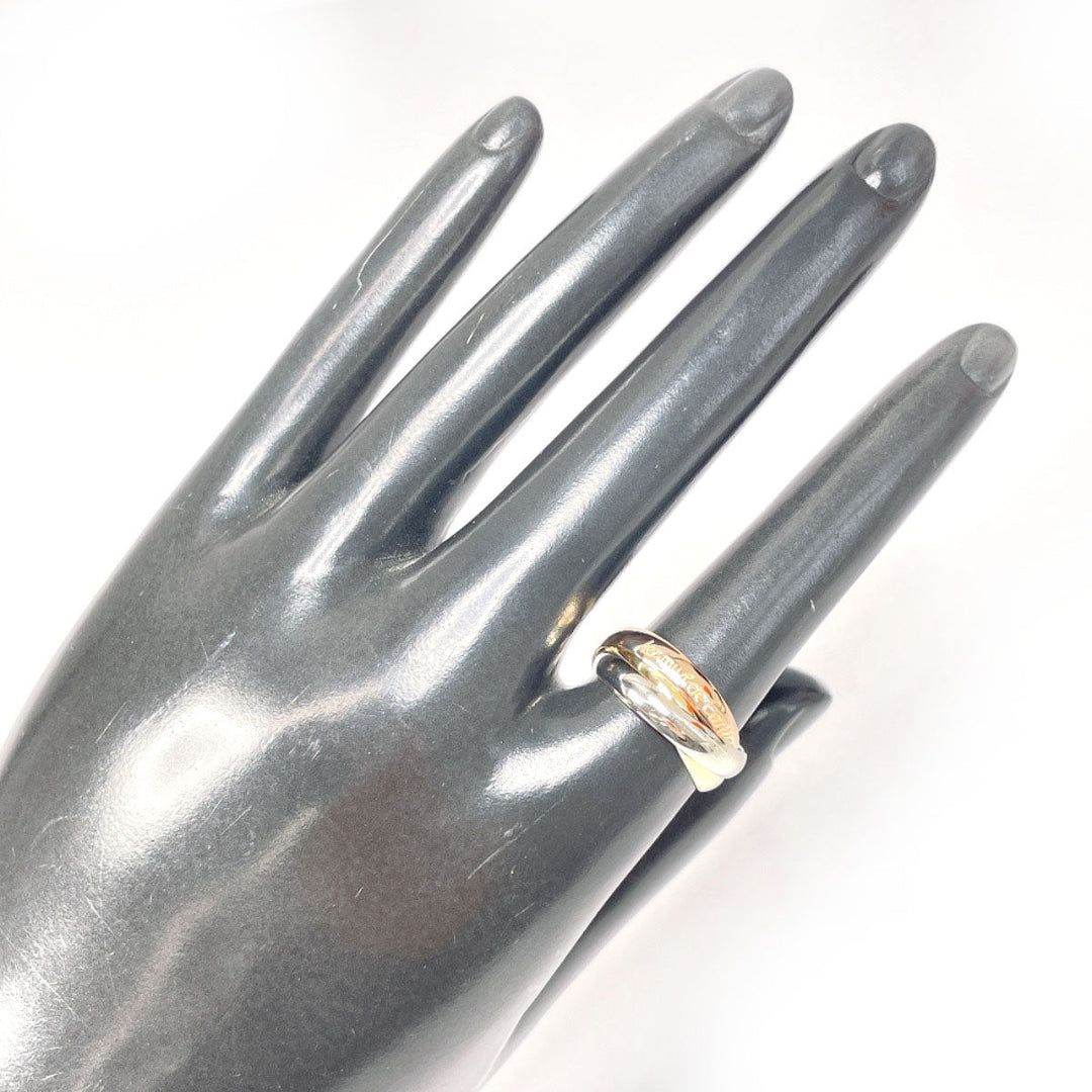 CARTIER Ring K18 yellow gold gold Trinity ring MM Women 50 Used Authentic