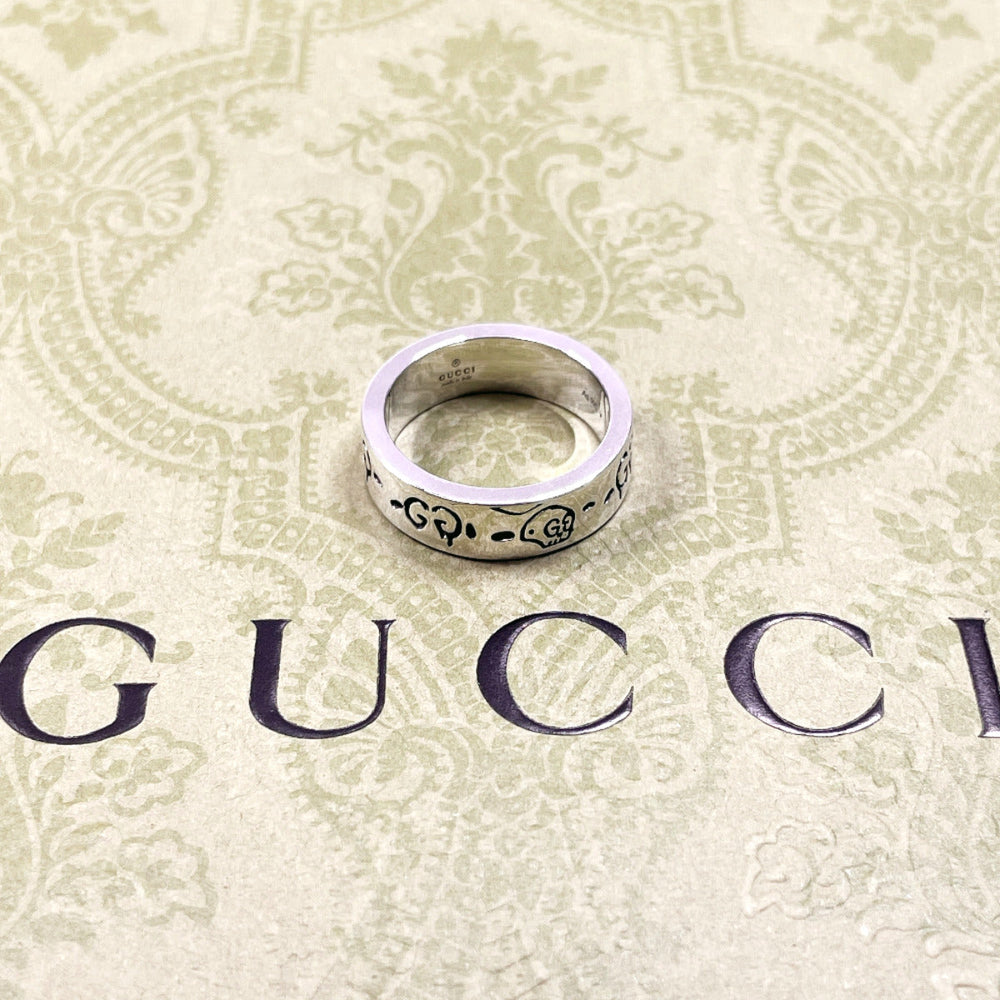 GUCCI Ring Silver925 Silver Ghost Skull 13