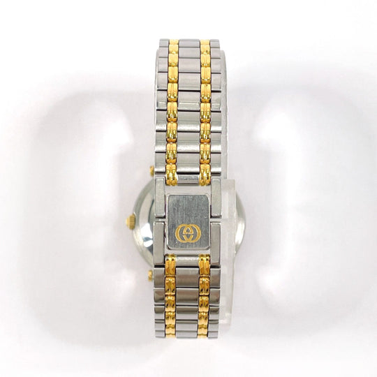 GUCCI Watches Quartz 9000L Stainless Steel , Gold Plated Silver gold dial Women Used Authentic