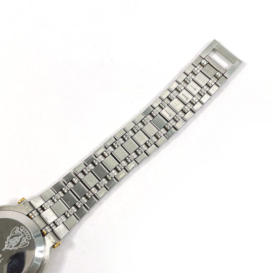 GUCCI Watches Quartz 9000L Stainless Steel , Gold Plated Silver gold dial Women Used Authentic