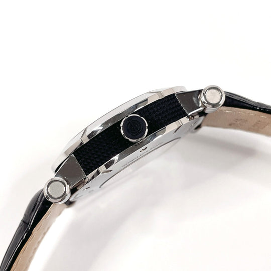 TIFFANY&Co. Watches Mechanical Automatic Z1000.70.12A21A71A Stainless Steel , Leather Silver Atlas Gen white dial mens Used Authentic