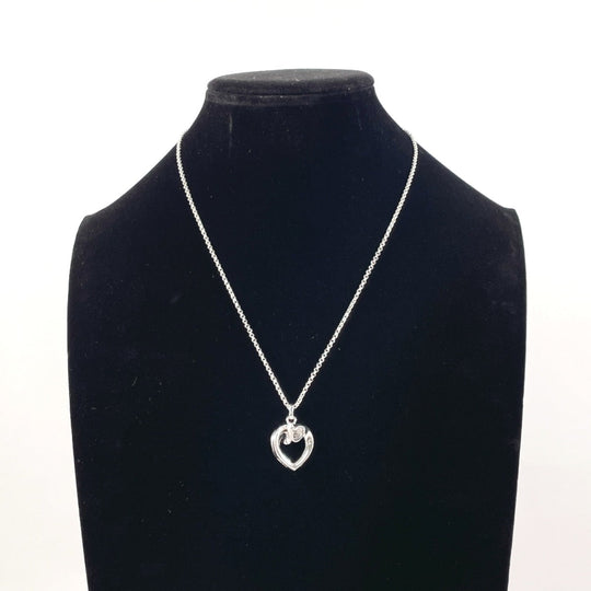 Georg Jensen Necklace Silver925 Silver 2002 Heart