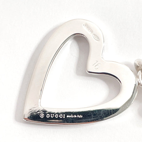 GUCCI bracelet Silver925 Silver Ball Chain Heart