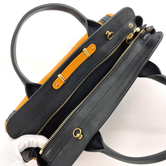 Chloe Handbag 02-13-50-65 leather black Alice 2WAY