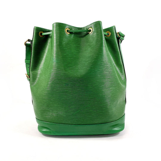 LOUIS VUITTON Shoulder Bag M44004 Epi Leather green Noe Women Used Authentic