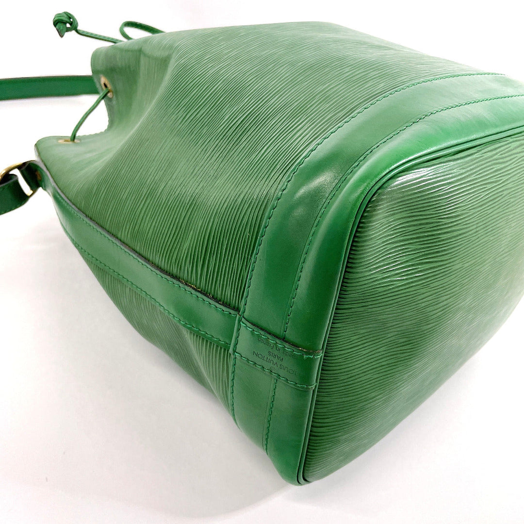 LOUIS VUITTON Shoulder Bag M44004 Epi Leather green Noe Women Used Authentic