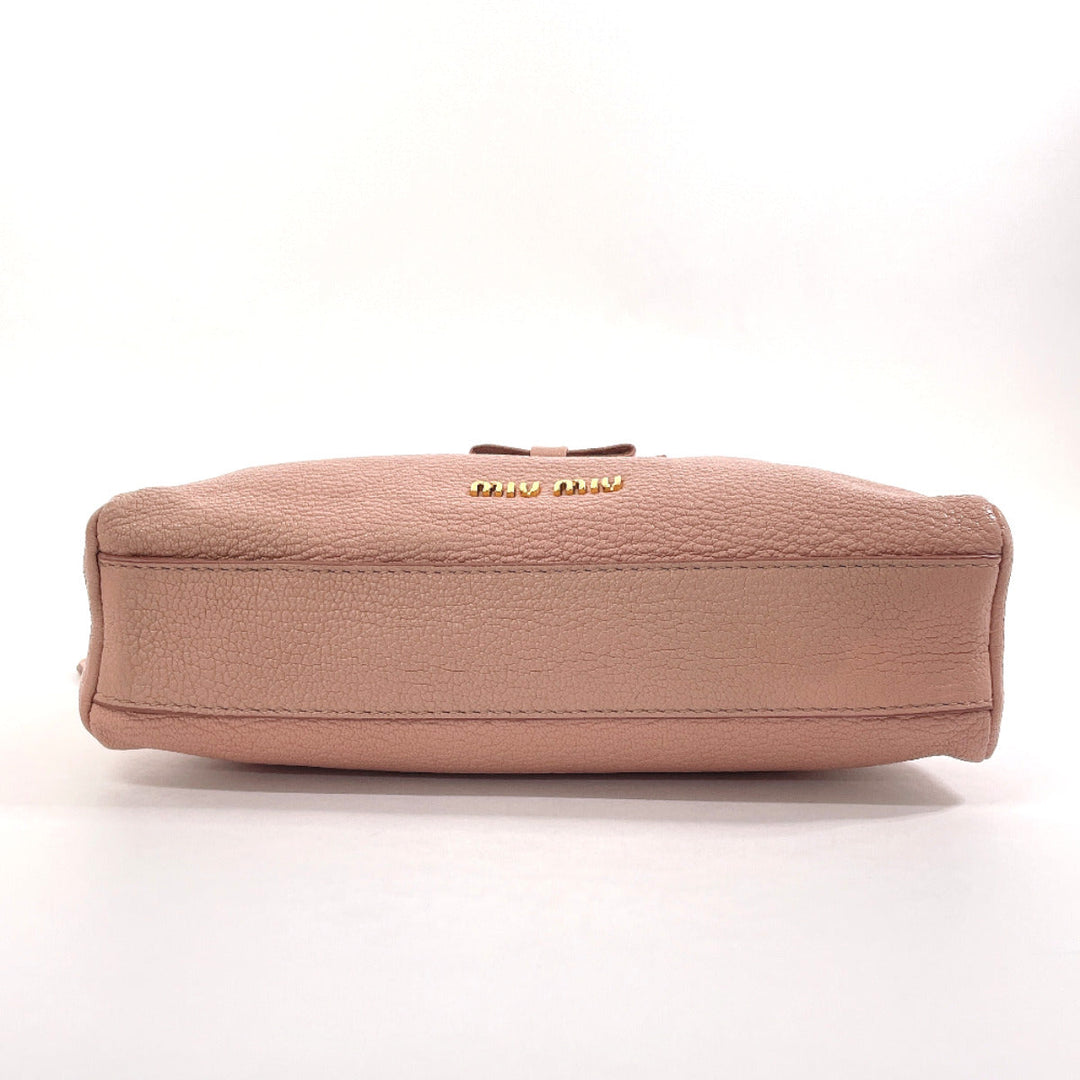 MIUMIU Pouch leather pink