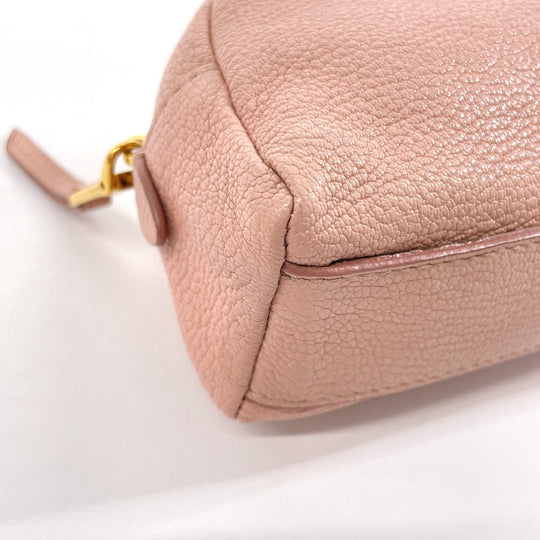 MIUMIU Pouch leather pink